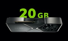 Las nuevas versiones del RTX 3070 y RTX 3080 podrían llegar en diciembre. (Fuente de la imagen: NVIDIA & Notebookcheck.com)