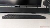 Vista trasera del grosor del Razer Joro
