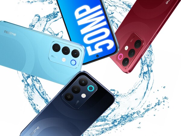 El Realme 15x tiene un LED de notificación en la parte trasera, encima del flash LED. (Fuente de la imagen: Realme)
