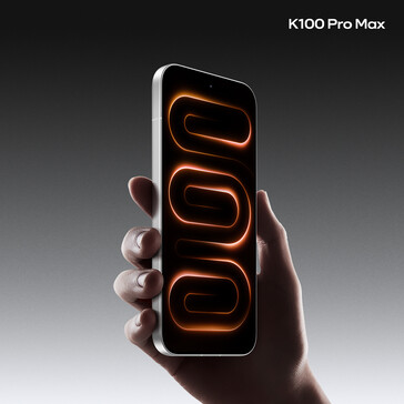 El K100 Pro Max en «Blanco Dorado»