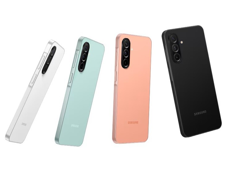 El Samsung Galaxy A26 5G viene en colores Awesome Mint, Awesome Black, Awesome White y Awesome Peach (Fuente de la imagen: Samsung)
