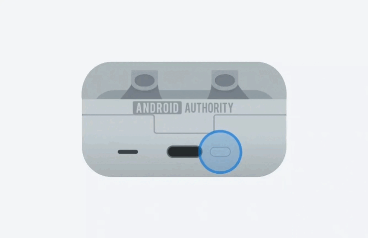 Galaxy Funda de carga para los Buds 4 Pro (Fuente de la imagen: Android Authority)