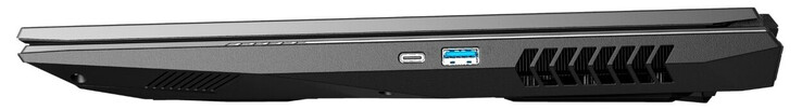 Lado derecho: Thunderbolt 3 (Tipo C; DisplayPort), USB 3.2 Gen 1 (Tipo A)