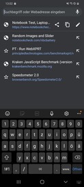 Usando la aplicación de teclado por defecto en modo retrato