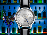 Una imagen promocional del Seiko Presage SSK049 GMT.