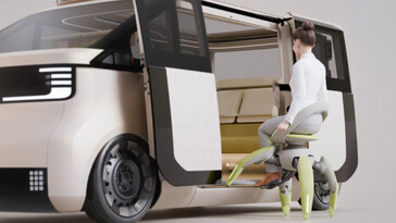 La silla autónoma de cuatro patas Walk Me de Toyota (Fuente de la imagen: Toyota)
