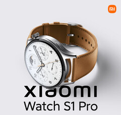 El Xiaomi Watch S1 Pro debutará en China. (Fuente de la imagen: Xiaomi)