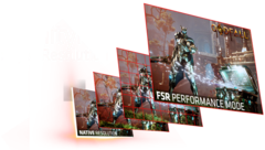 La superresolución FidelityFX de AMD recibirá en los próximos meses un golpe de rendimiento impulsado por la IA. (Fuente de la imagen: AMD)