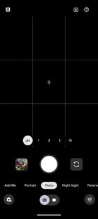 Interfaz de usuario de la cámara Pixel