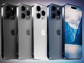 Un render del iPhone 15 Pro. (Fuente: 9to5Mac)