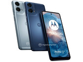 El Moto G24 Power en sus dos aparentes colores de lanzamiento. (Fuente de la imagen: MySmartPrice - editado)