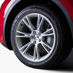 El kit de tapacubos Gemini del Modelo Y. (Fuente de la imagen: Tesla)