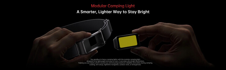 También hay disponible un módulo LED (Fuente de la imagen: Oukitel)