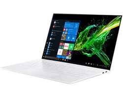 La unidad de prueba Acer Swift 7 SF714-52T-76MR, proporcionada por notebooksbilliger.de