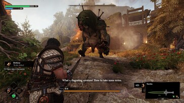 En la imagen: Una captura de pantalla del juego Blades of Fire.