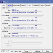 CPU-Z Caches