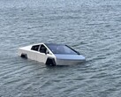 Un Tesla Cybertruck tuvo que ser recuperado del lago Grapevine, en Texas, tras fallar una prueba del modo Wade.