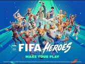 Material gráfico promocional de FIFA Heroes antes de su lanzamiento el 22 de junio de 2026.