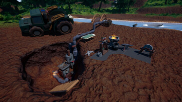 Una imagen que muestra una máquina en Hydroneer.