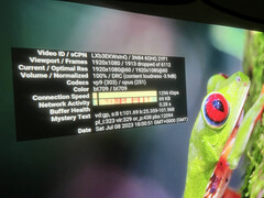 El streaming no es realmente viable en el OmniStar L80. La transmisión del vídeo de Costa Rica a 1080p60 provocó la pérdida de casi un tercio de los fotogramas, lo que causó un tartamudeo imposible de ver.