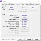 CPU-Z: Memoria