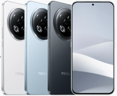 El Meizu Note 16 Pro viene en colores blanco nube, azul claro y gris estrella (Fuente de la imagen: Meizu)