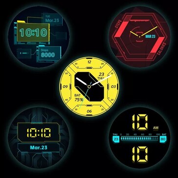 OnePlus Watch Cyberpunk 2077 Edition (imagen vía Tech Droider en Twitter)