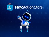 Se muestra el banner de PlayStation Store con Astro Bot