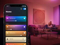 La versión 5.8.0 de la aplicación Philips Hue incorpora funciones para luces e interruptores. (Fuente de la imagen: Signify)