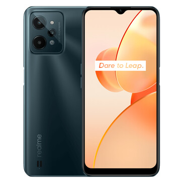 Realme C31 - Verde oscuro. (Fuente de la imagen: Realme)