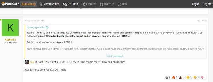 Se filtran las especificaciones de Sony PS6 RDNA 5.