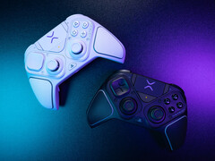 El mando Victrix Pro BFG Reloaded se muestra en colores blanco y negro (Fuente de la imagen: Turtle Beach PR)
