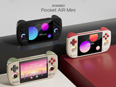 El Pocket AIR Mini será ligeramente más pequeño que el Anbernic RG476H de la competencia. (Fuente de la imagen: Ayaneo - editado)