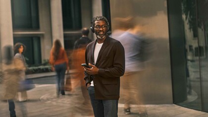 El auricular Jabra Evolve3 75 on-ear. (Fuente de la imagen: Jabra)