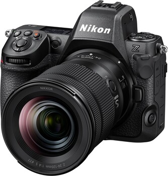 A pesar de su diseño reducido, la Z 8 sigue contando con un gran EVF y una buena cantidad de controles y puertos. (Fuente de la imagen: Nikon)