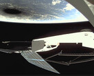 El satélite de SpaceX capta un atisbo del eclipse solar (imagen: Starlink/X)