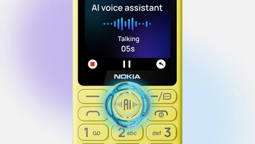 Los últimos teléfonos básicos de HMD incorporan un botón específico para el asistente de IA