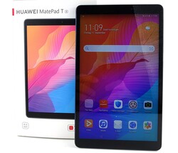 Review de la tableta Huawei MatePad T8: Dispositivo proporcionado por cortesía de: notebooksbilliger.de