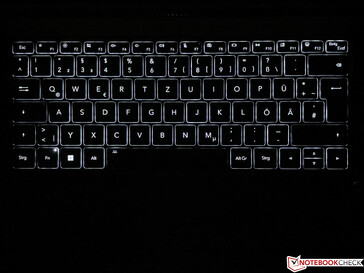 Iluminación del teclado