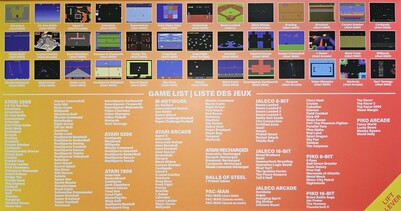 Una visión general de los 200 juegos incluidos (Fuente de la imagen: Marc Zander, Notebookcheck)