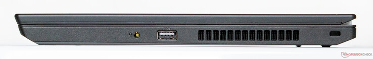 Puerto combo de audio, USB-A 3.0, cerradura Kensington