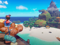 Una captura de pantalla de la revelación del tráiler del DLC de Donkey Kong Bananza DK Island en el último Nintendo Direct Showcase (fuente de la imagen: Nintendo YouTube)