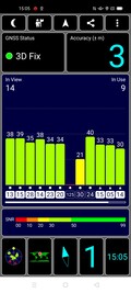 Prueba de GPS al aire libre