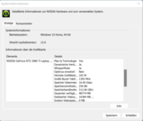 Información del sistema Nvidia