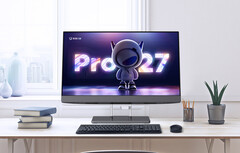 La Xiaoxin Pro 27 debe lucir elegante en un escritorio. (Fuente de la imagen: Lenovo)