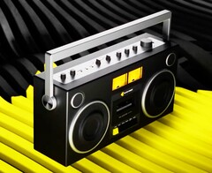 We Are Rewind trae de vuelta el clásico boombox, completo con reproductor de casetes. (Fuente de la imagen: We Are Rewind)