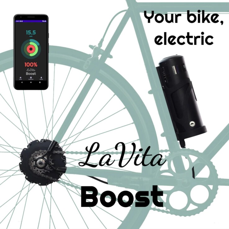 El kit de conversión para bicicletas eléctricas de Boost. (Fuente de la imagen: Boost by La Vita)