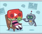 YouTube alimentado por IA (Imagen simbólica Nano Banana Pro)
