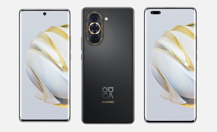 El Nova 10 y el Nova 10 Pro, de izquierda a derecha. (Fuente de la imagen: Huawei)