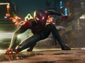 Spider-Man: Miles Morales presenta charcos trazados por rayos. (Fuente de la imagen: Insomniac Games)